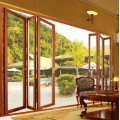 Aluminium Glass Door Double Glazing Folding Door